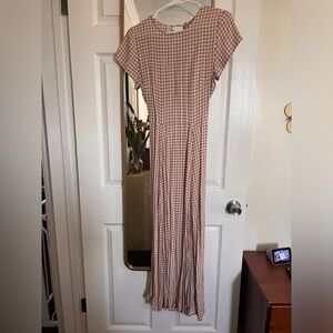 Gingham UO dress
